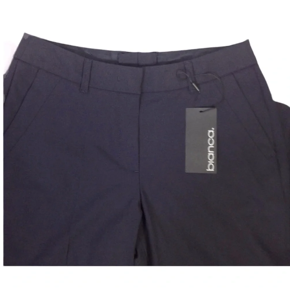 Bianca | NWT | Navy Trousers | Size 8 - Picture 3 of 5